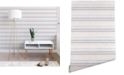 Deny Designs Holli Zollinger French Linen Stripe Navy 2'x4' Wallpaper